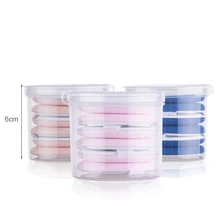 6 шт. косметическая пудра слоеный косметические спонжи женский макияж основа губка Красота Макияж инструменты аксессуары