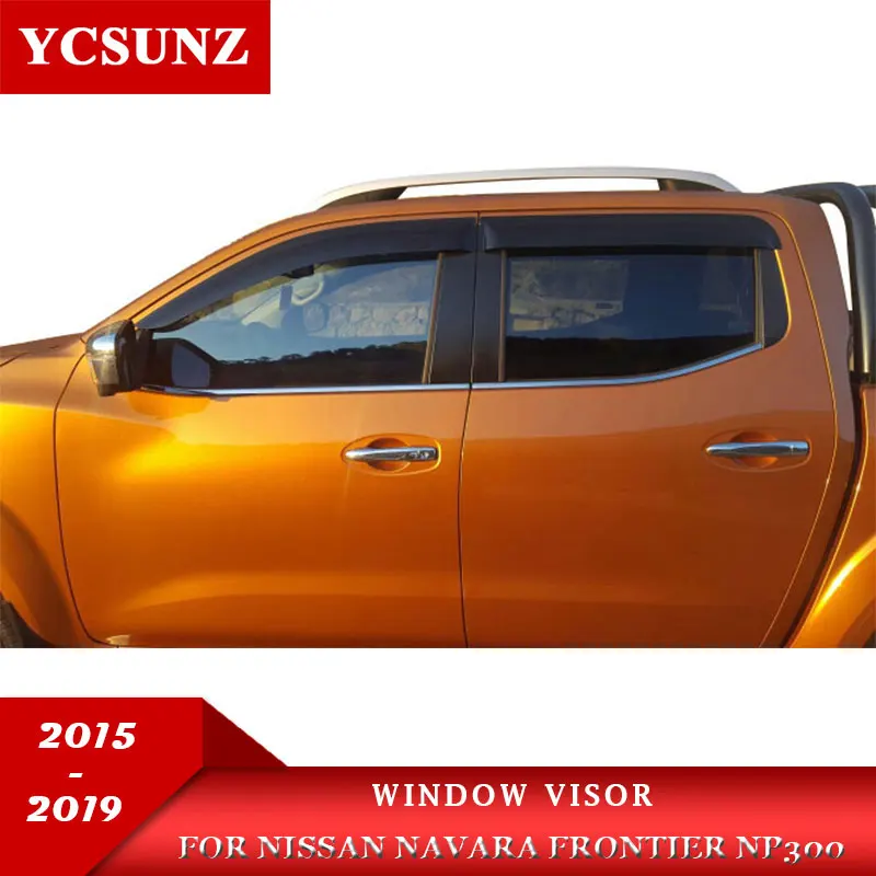 Автомобильный оконный Дефлектор козырек для Nissan Navara Frontier 2015 2016 2017 2018 2019 2020