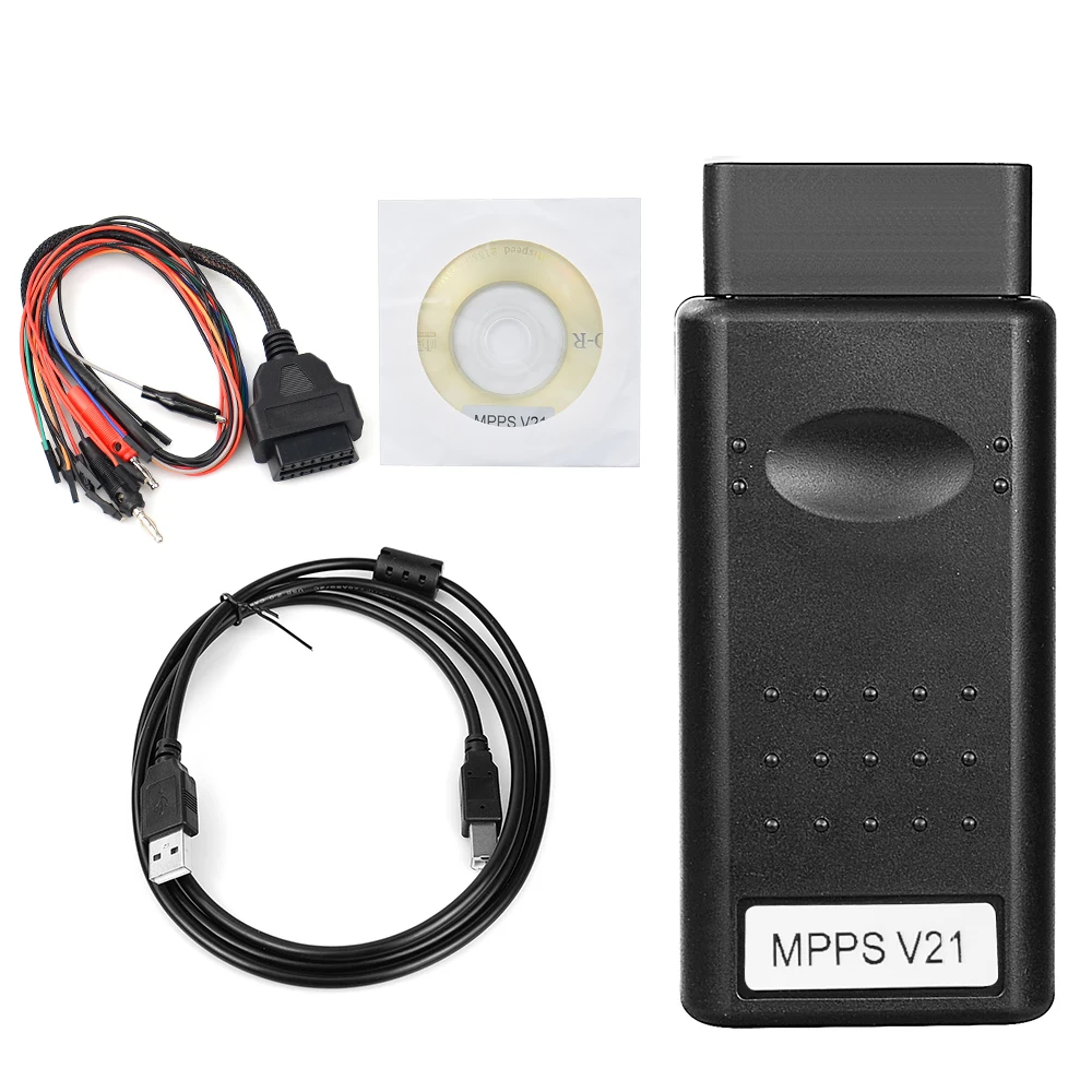 Программатор ECU SMPS MPPS V21 V18 V13.02 V13 K CAN Flasher тюнинг микросхем программатор Remap OBD2