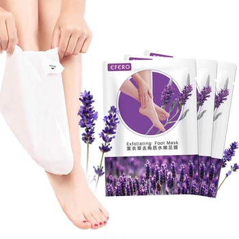 

7pair Lavender Foot Mask Peeling Dead Skin Remover Peel Mask Soften Exfoliating Foot Care Peeling Masks Socks for Pedicure