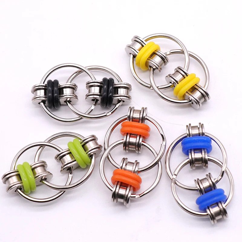 Брелок ручной Спиннер Tri-Spinner уменьшить стресс EDC игрушка для аутизма СДВГ Открытый Инструменты дорожный набор