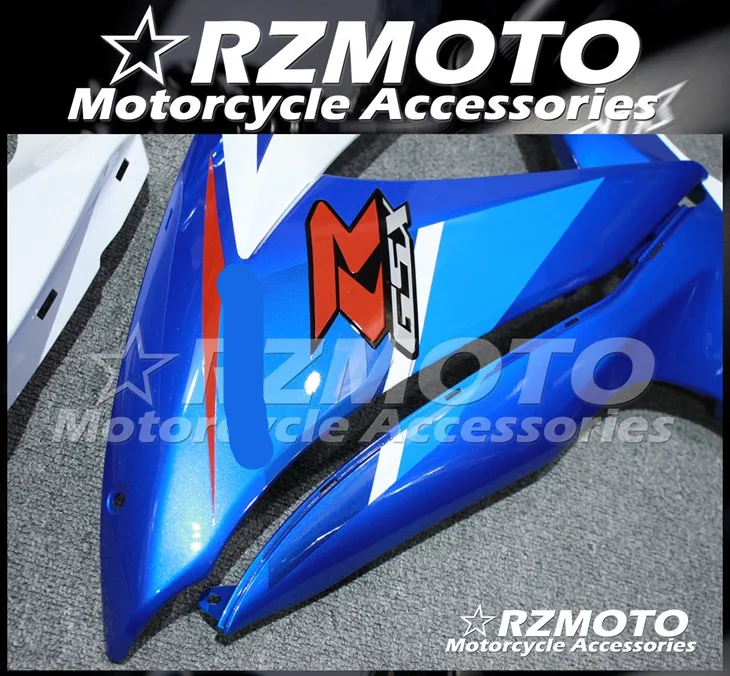 ABS мотоцикл обтекатель комплект для SUZUKI GSXR600 750 K8 2008-2010 год кузов литья под давлением Магазин № 1133