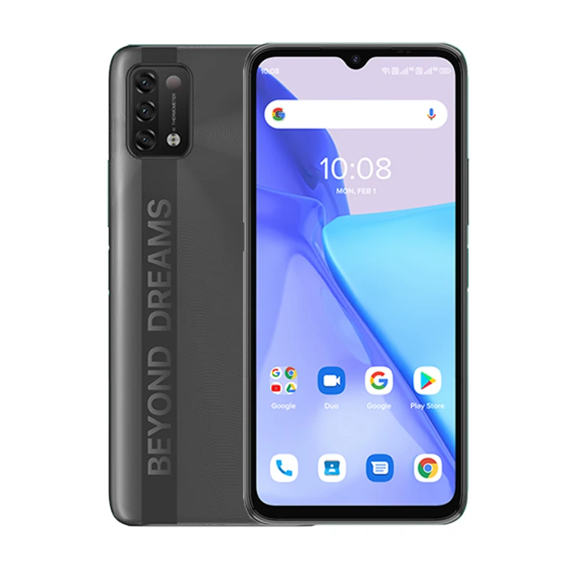 android 10 cellphones UMIDIGI Power 5 Global Version Smartphone Android 11 Helio G25 16MP AI Triple Camera 6150mAh 6.53'' Full Screen android cell phone Android Phones