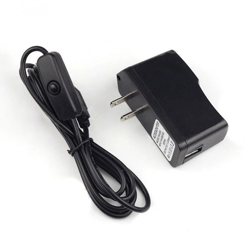 

1x Black 5V 2.5A Plug USB Charger Power Supply Adapter For Raspberry Pi B/B+/3/2