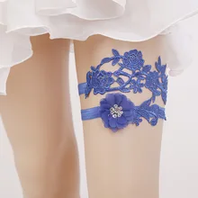 Комплект свадебной подвязки Keepsake подвязка синяя Вышивка цветочные сексуальные подвязки женские/женские свадебные стрейч кружева подвязка кольцо