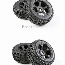 Передние и задние узловатые колеса комплект шин для 1/5 HPI Rovan Kingmotor Mcd Gtb Racing Baja 5B Ss грузовик Rc автозапчасти