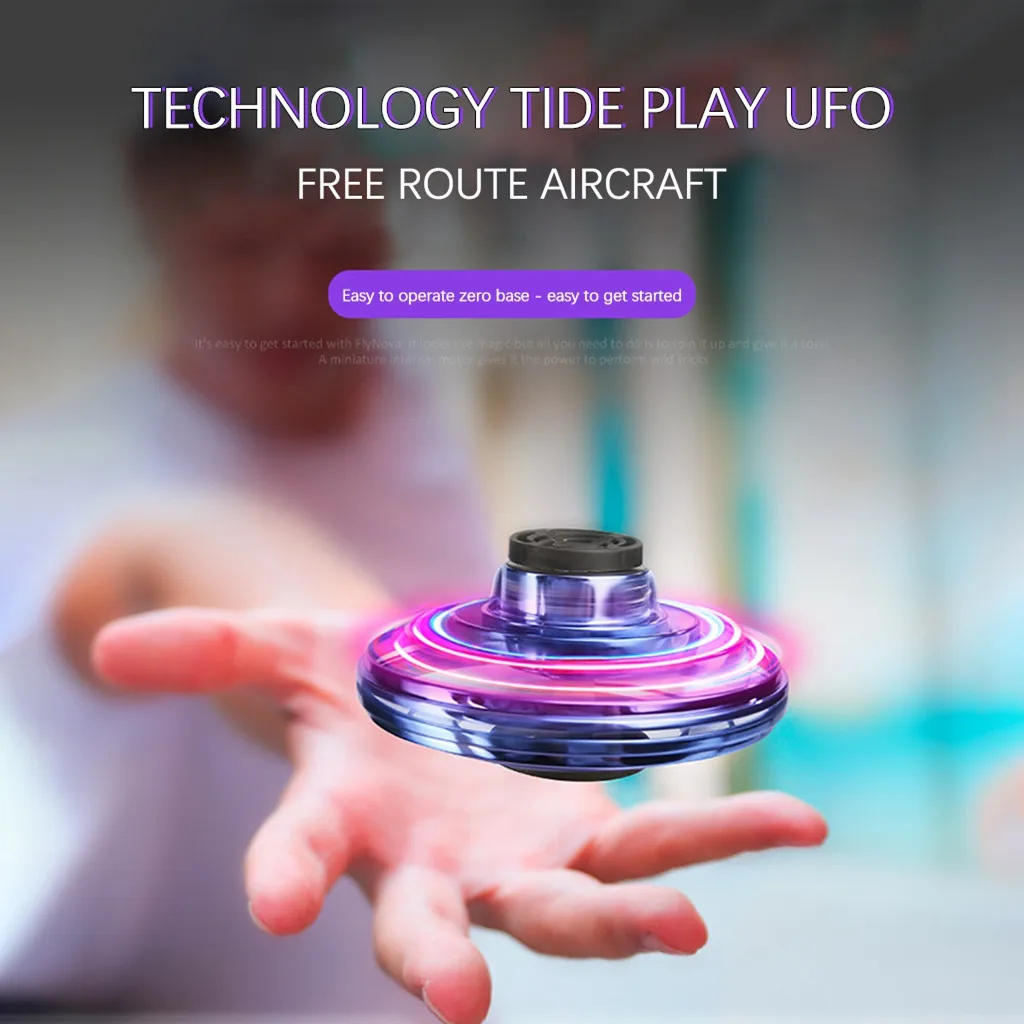 

Mini UFO Drone Anti-collision Flying Helicopter Magic Hand UFO Ball Aircraft Sensing Induction Drone Kid Electric Electronic Toy