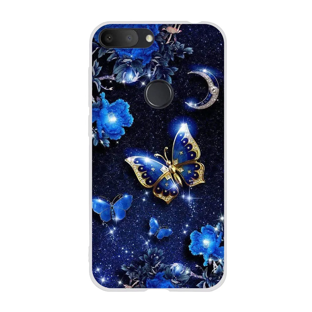 38 Sof ТПУ чехол для Alcatel 1 S 1 S мультфильм Кот милый узорчатый силиконовый чехол для алькателса 1 S защитный чехол для телефона - Цвет: 38