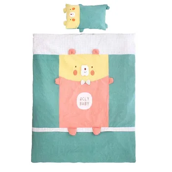 

Cotton Swaddle Blanket Cartoon Baby Crib Blankets Infant Swaddle Comforter For Newborns Wrap Kids Bed Quilt Cover Spring Autumn