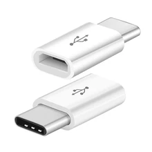 Wykwintne małe Micro usb żeńskie do type-c męskie Microusb do typu C wygodny ogólny konwerter Adapter do Huawei Samsung(China)