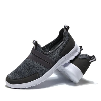 

Summer Breathable Men Casual Flats 2020 Light Weight Fashion Men Loafers Comfortable Slip-On Shoes Men's Sneakers Unisex 36-47