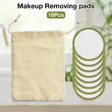 16 шт. средство для снятия макияжа способствует здоровому воздействию кожи, салфетки из микрофибры, очищающее полотенце, очищающее лицо, макияж, ленивый очищающий порошок, пуховка