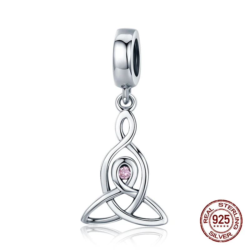 Подходит Pandora Шарм браслет подвески, ожерелья подвеска из серебра 925 женщина DIY высокое ювелирное изделие подарок - Окраска металла: sc423