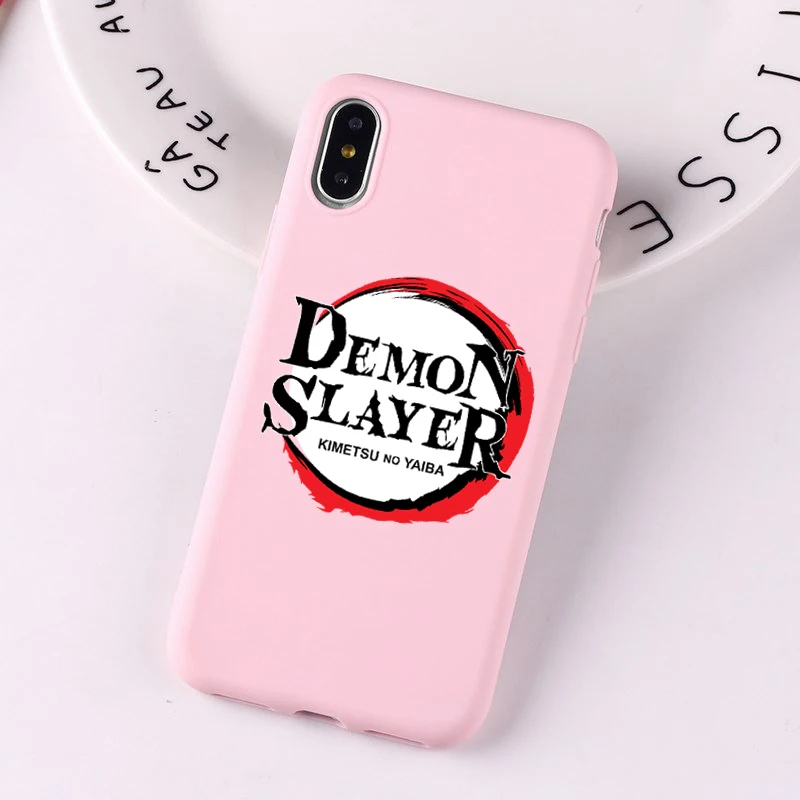 Чехол для телефона Kamado Nezuko Kimetsu no Yaiba Demon Slayer для iPhone 6 7 8 Plus X XS 11 Pro MAX XR Japan Anime