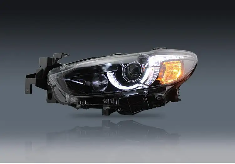 Аксессуары для дневных ходовых огней в сборе Cob Drl автомобилей Luces Led Para авто освещение фары 17 18 для Mazda Atenza