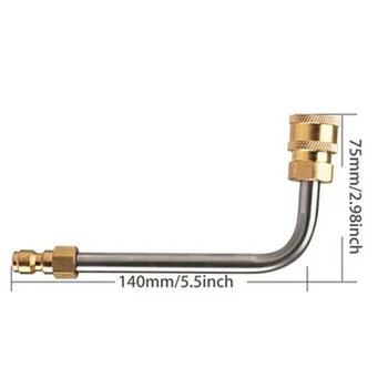 

1*Cleaner Lance Wand Pressure Power Washer Gutter Cleaner Attachment Lance/Wand 1/4\" Quick Connect