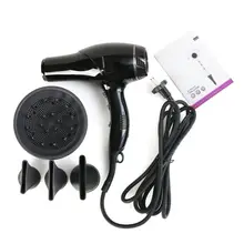 Профессиональный фен для волос тепловой вентилятор с Коллекционная насадка-диффузор для домашнего салона