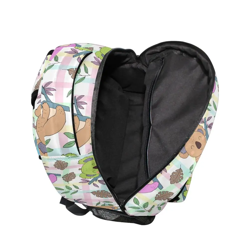 School Bags for Teenage Girls Waterproof High School Backpack Women The koala Printing Student Book Bag big Travel Backpacks new