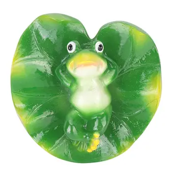 

Leaf Frog Amimal Pond Fish Tank Decoration Simulation Artificial Floating Water Lotus