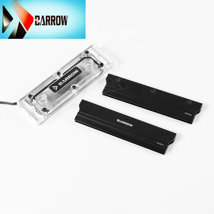 

Barrow PMMA water-cooled block RAM 4-channel compatible, water-cooled kit RAM with water cooler RAMWBT-PA