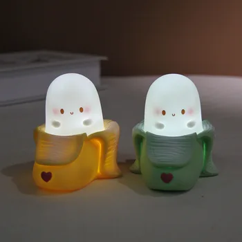 

Lin Ran Creative Model Banana Modeling Model Cartoon Cute Bedroom Lamp Small Night Lamp Table-board LED Light Decoration