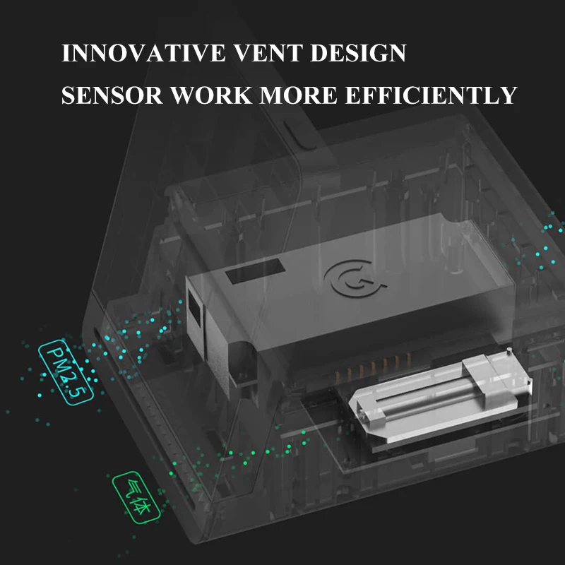  Xiaomi Mijia ClearGrass Air monitor Retina Touch IPS Screen Mobile Touch Operation Indoor Outdoor C