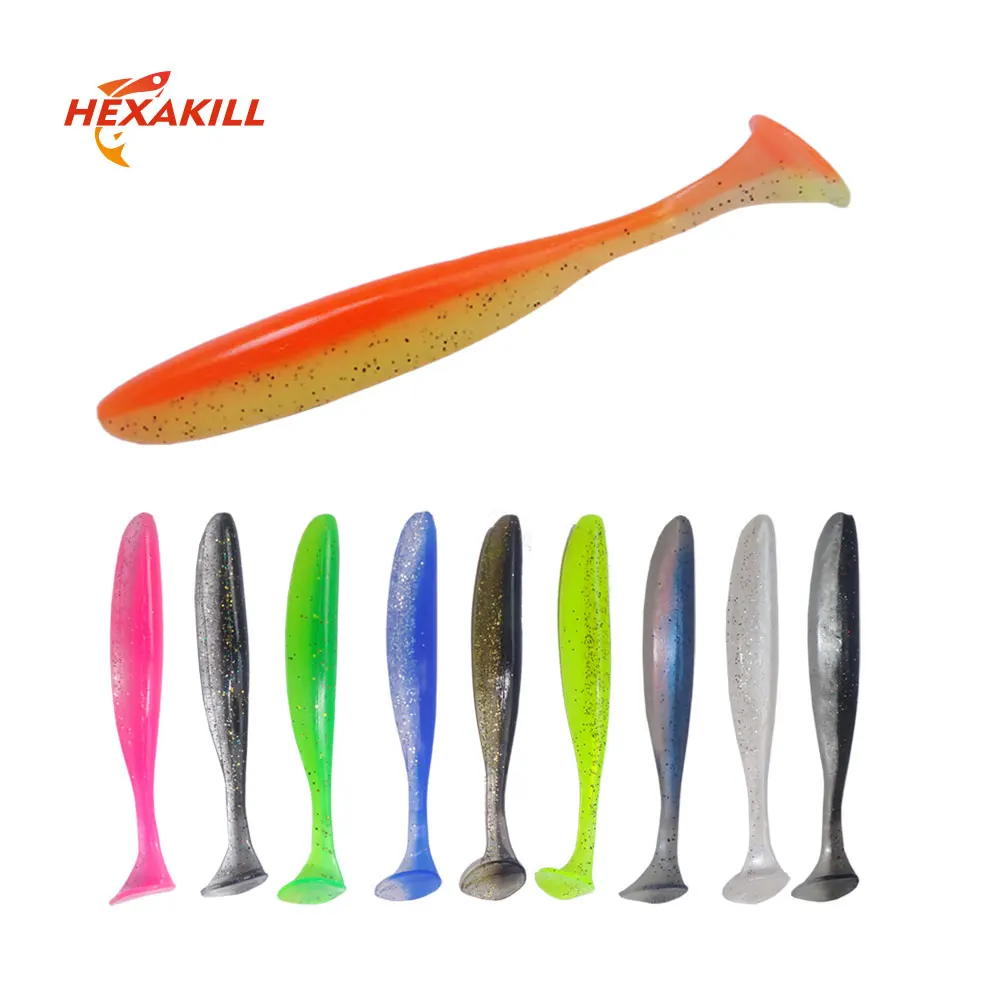 Мягкая приманка Hexakill 5 см/7 см/9 см/12 см резиновая для рыбалки Shad Swimbaits силиконовая