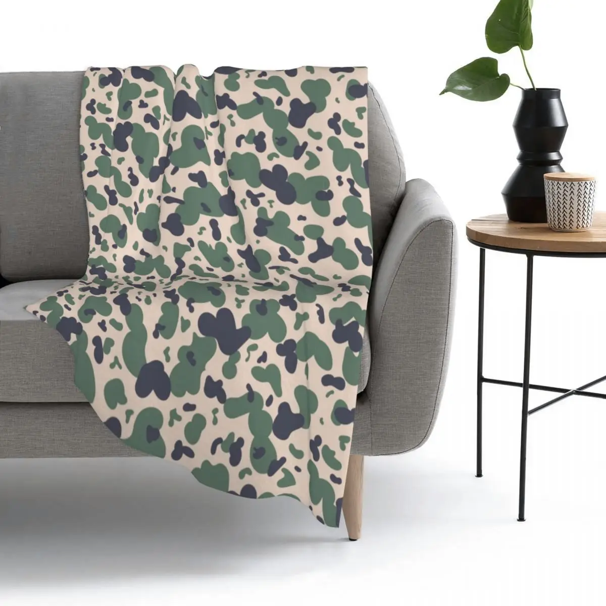 

Camouflage Feel The Power Winter Thicken Coral fleece blanket Velvet Warm Blankets Home sofa Bedroom Bedding Throws Child Warm