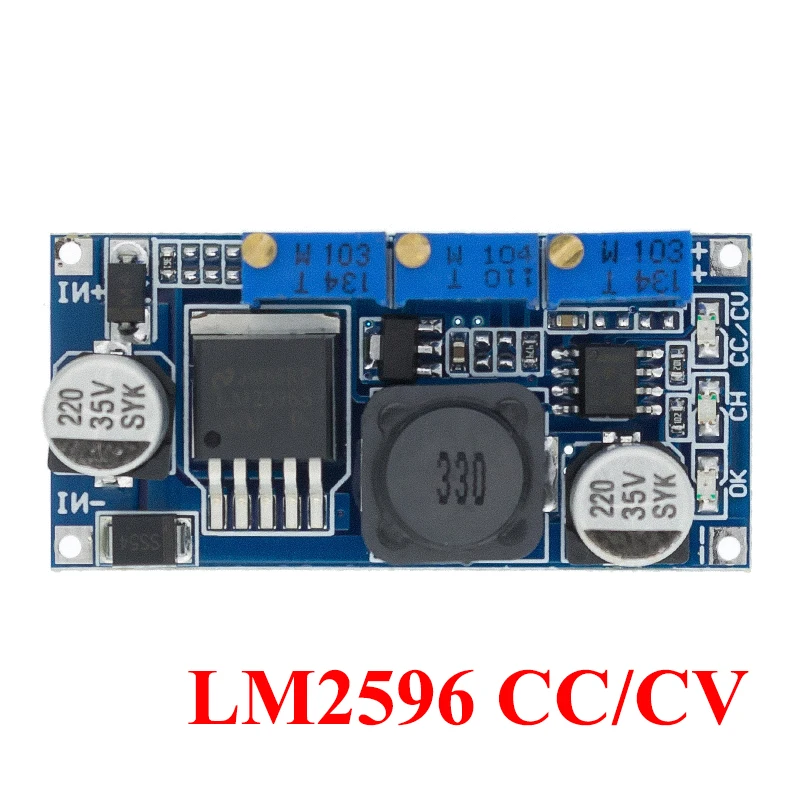 Высокое качество 3A Регулируемый DC LM2596 LM2596S Вход 4V 35V Выход 1 23 V 30V понижающий