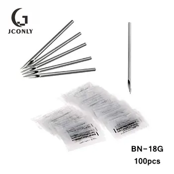 

5 Types 100PCS Piercing Needles Sterile Disposable Tattoo Body Piercing Needles 12G 14G 16G 18G 20G for Nose Ear Lip