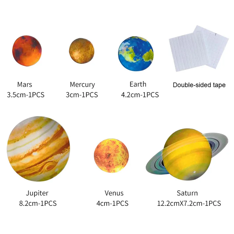 Tofok светящиеся DIY звезды Планеты домашняя Наклейка на стену детская спальня потолочный светильник декоративная наклейка сверкающий в темноте наклейка
