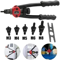 BT-605 Riveter Gun tool Hand Insert Rivet Nut Tool Manual Mandrels M3 M4 M5 M6 M8 M10 M12 1