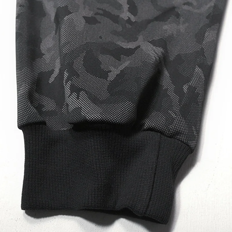 Camouflage Autumn Winter Men Fleece Sweatpants 7XL 8XL Sports Pants Letter Plus Size 6XL Mens Warm Sweatpants Elasticity Stretch