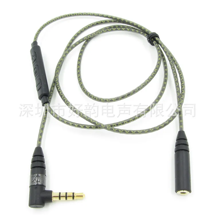 1m High Quality Replacement Extension Stereo Audio Cable Cord for Sennheiser IE800 IE 800 Headphone Ear Bud