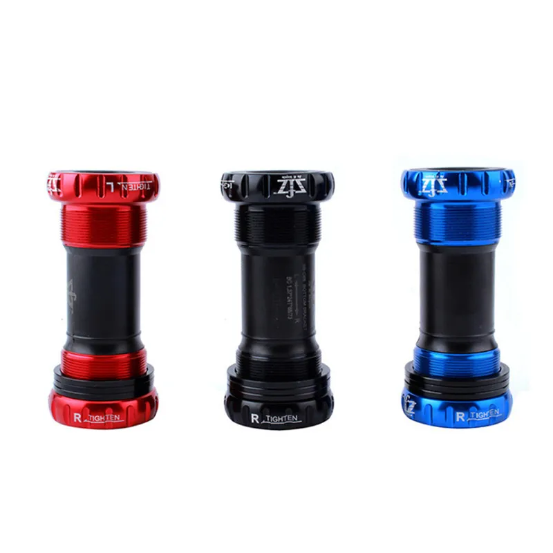 Bicycle Bike Axis Bottom Bracket Bicycle Press Fit 68mm/73mm BB Screw/Thread Type Bottom Bracket BB Bike Tooth Plate Axis