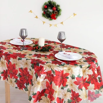 

Tablecloth Dolyan "Good luck in the New Year" 145 × 300 cm, polyester 100%