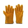 A Pair/Set Fireproof Durable Yellow Cow Leather Welder Gloves Anti-Heat Work Safety Gloves For Welding Metal Hand Tools ► Photo 2/6