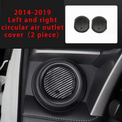 2 шт. левая и правая крышка из углеродного волокна для Toyota RAV4 2014-2018 | Автомобили