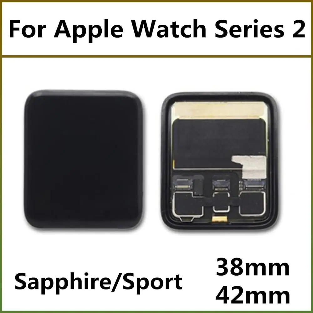 

LCD Display For Apple Watch Series 2 38mm Sapphire LCD Touch Screen Digitizer Assembly For i Watch Series2 42mm Sport