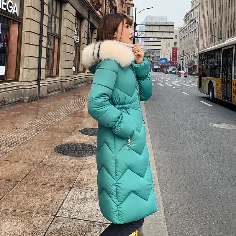 Новинка 2019 года 6 цветов зимняя куртка для женщин тонкая женская утепленная парка