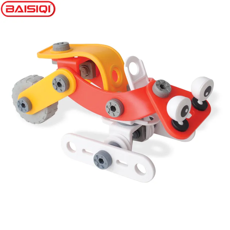 BAISIQI/брендовая Новая игрушка-конструктор для детей 5-6-7-8-9 лет, купить 1 подарок, дизайнерский мальчик 6832