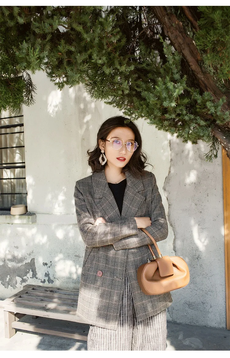 Mode vrouwen г.; новые женские туфли с петухом; jasje losse wilde retro Koreaanse kleine wierook wind pak trend