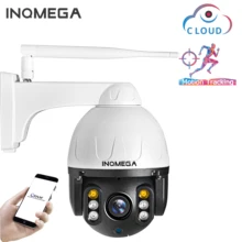 INQMEGA 1080P PTZ IP камера с автоматическим отслеживанием наружная Onvif водонепроницаемая Мини скоростная купольная камера 2MP IR 30M P2P CCTV камера безопасности