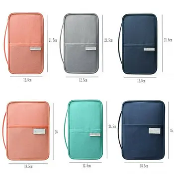 

Travel Home Toilet Sundries Cosmetics Documents Storage Bag Waterproof Cloth Zipper Organize Bag Holders