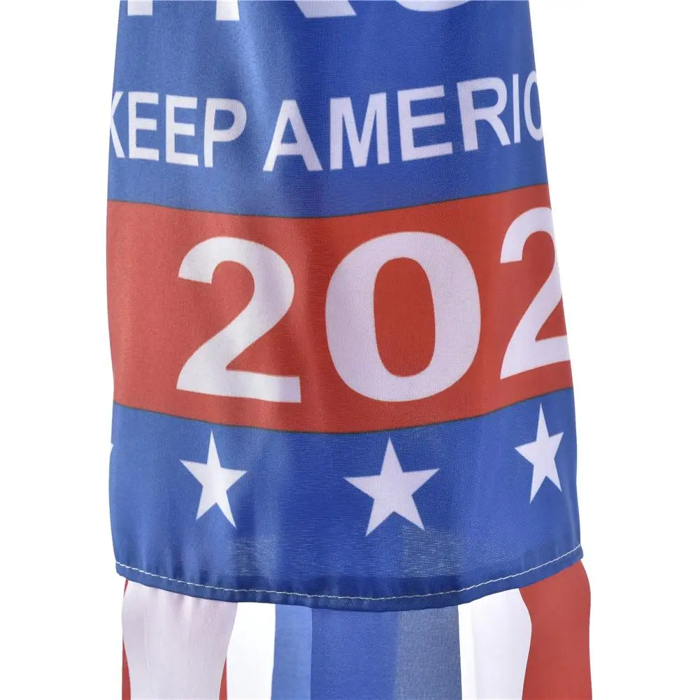 Американский президент, флаг Дональд Трамп, держать Америку большой Windsock, висящий баннер для улицы, сада, двора