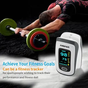 

2020 1 Set Fingertip Oximeter Pulse Oximeter Display Oximeter Finger Health Dignostic Monitor Tool Finger Clip Oximeter