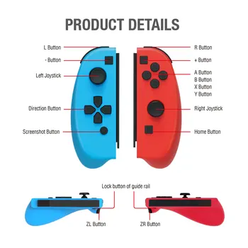 

Switch left and right handle joy-con simple left and right small handle NS host game handle GP-301
