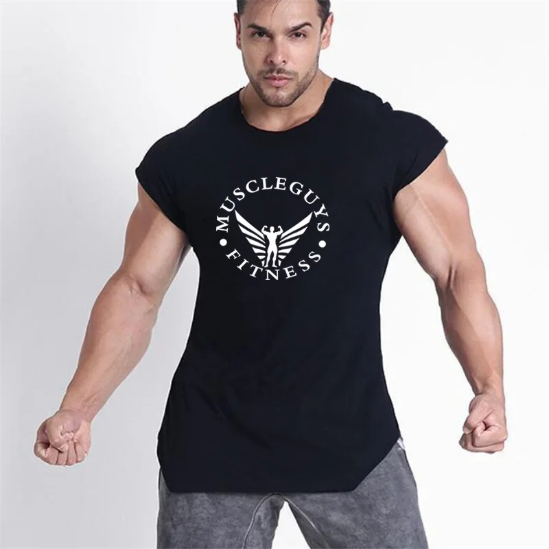 Брендовые мужские рубашки для бодибилдинга, фитнес-залов майка для бодибилдинга без рукавов Повседневные рубашки мужские горячие продажи вязаные топы без рукавов тренировки