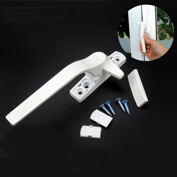 

Thickened Plastic Steel Doors and Windows 7 Shape Handle Outer Open Push Window Single Point Pull Handle