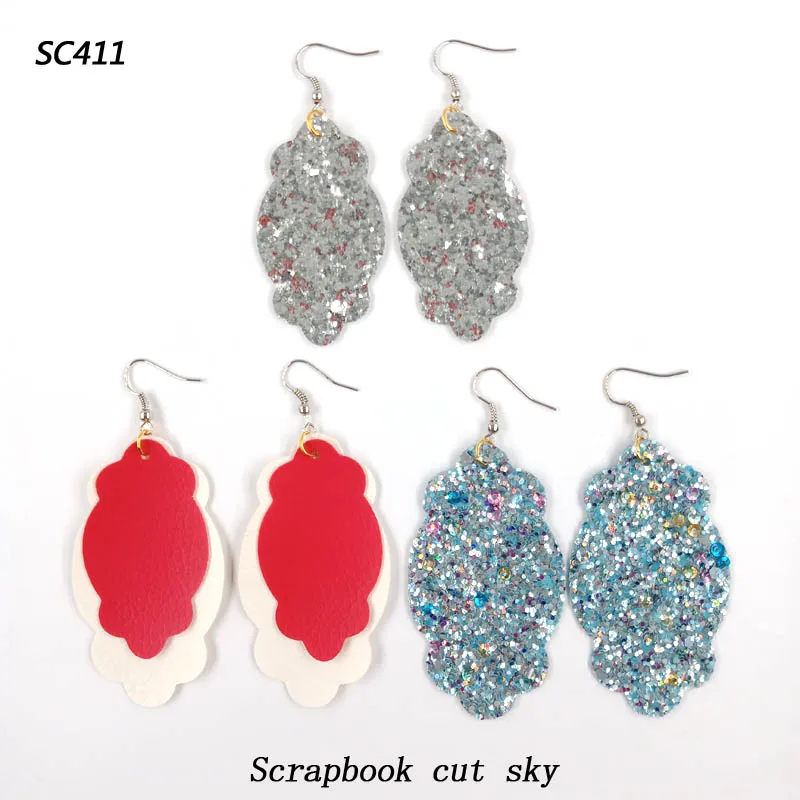Earring-SC411 скрапбукинга срезанное небо и стальные деревянные штампы совместимы с большинством машин